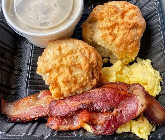 (2) Biscuits & Gravy Meal.