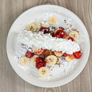 Hazelnut Banana Bread French Toast (GF)